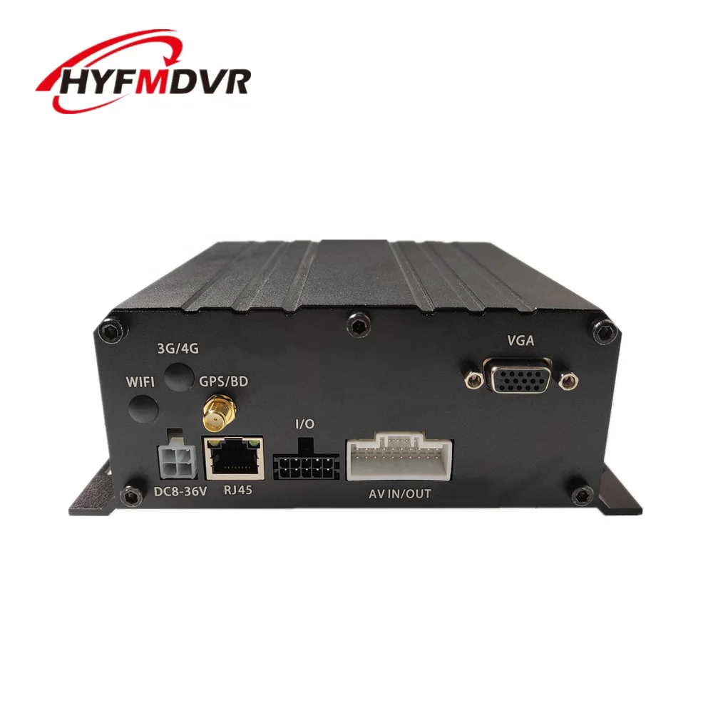 

4-way DVR 2-in-1 remote AHD coaxial video monitoring host