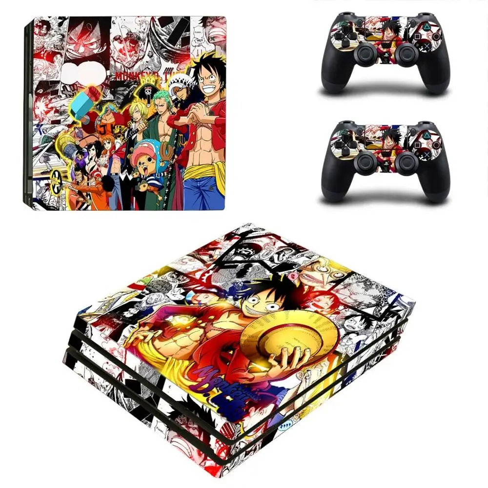 PS4 Pro Skin one piece стикер s PS 4 Play станция наклейки Pegatinas для playstation консоль и контроллер |