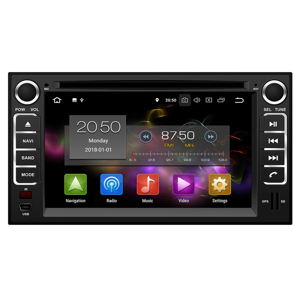 Восьмиядерный Android 10 4G LTE HD 2019! Автомобильный мультимедийный dvd-плеер радио GPS для