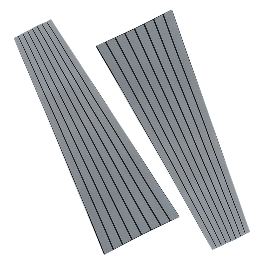 2x самоклеющиеся EVA лодка морской пол имитация тика настил лист коврик 450x2400x6 мм