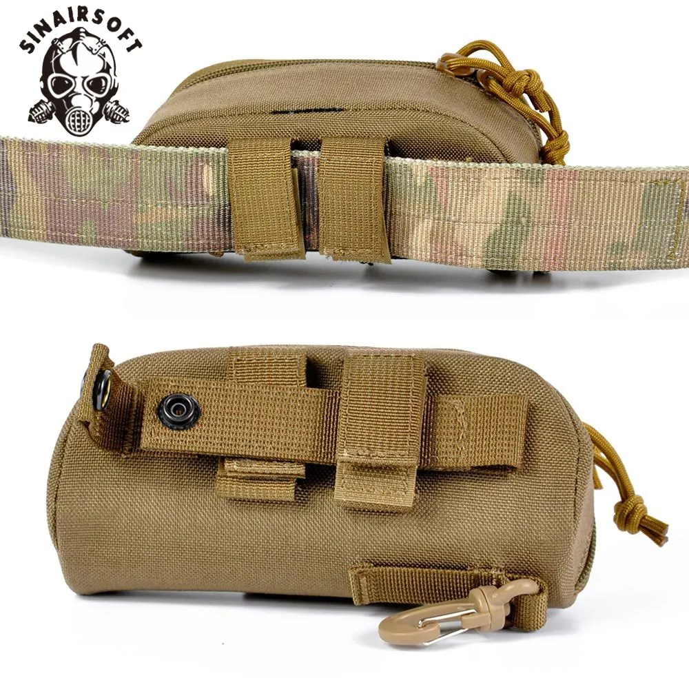 1000D нейлоновая тактическая сумка для очков жесткий Molle водонепроницаемый мини-чехол для уличных камуфляжных очков многофункциональная сумка аксессуары