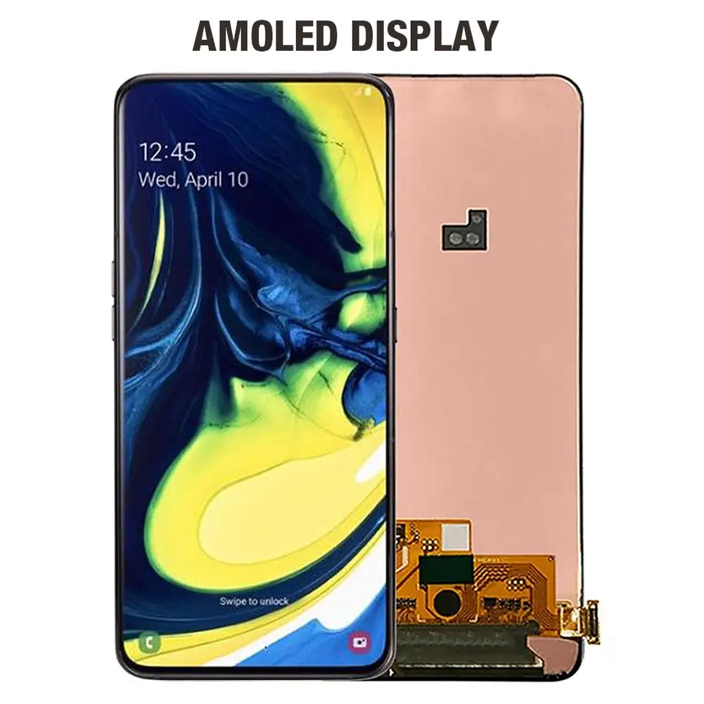 

6.7'' LCD For Samsung Galaxy A80 A805 A805F/DS LCD Display Touch Screen Digitizer Assembly Replacement For Samsung A80 A805