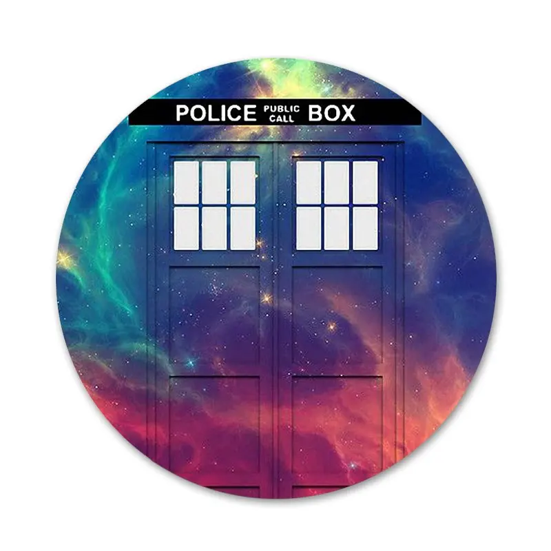 Tardis Box Doctor Who Badge Брошь заколка аксессуары для украшения одежды и рюкзака | Дом сад