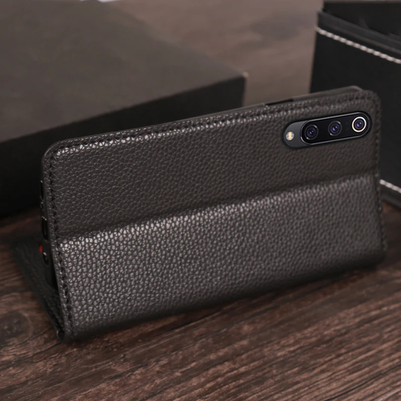 Флип-чехол для телефона Xiaomi mi 8 9 se 9T A1 A2 A3 lite Max 2 3 Y3 Poco F1 Litchi текстурный чехол Red Note 4