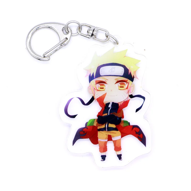 Наруто волна Фэн шуймен Саске Пейн Итачи Аниме акриловый кулон двухсторонний