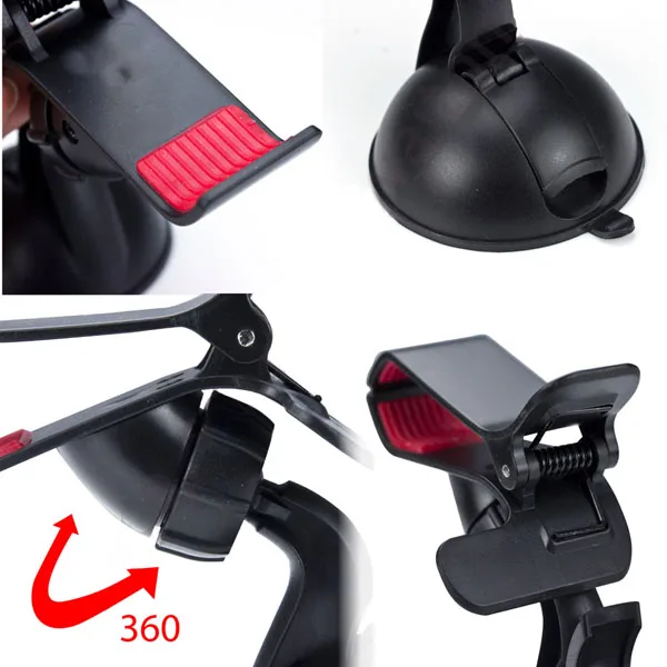 Universal Car Windshield Mount Stand Holder For iPhone 5S 6S/6 Plus Phone GPS Practical accessories Dropshipping | Мобильные