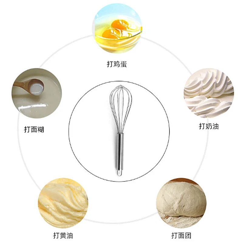 Венчик для взбивания яиц с молочным кремом из нержавеющей стали | Дом и сад