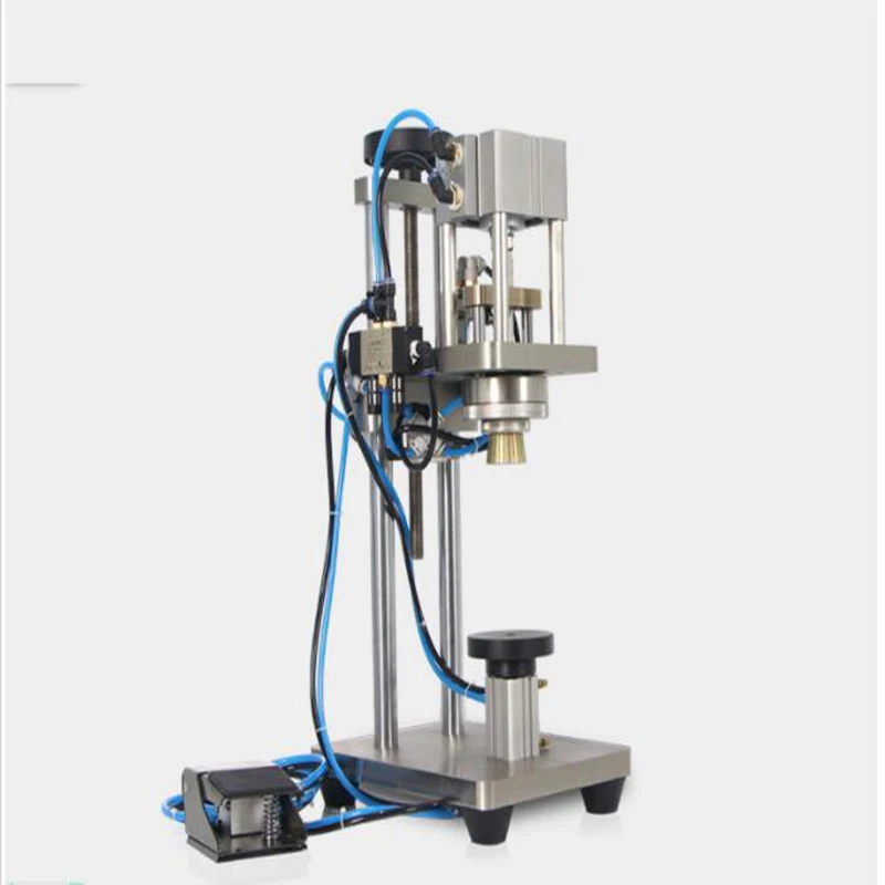 Машина для запечатывания флаконов духов пневматическая машина металлическая
