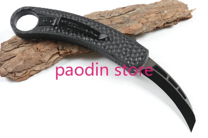 Mict безспиральный керамбит для птиц двойного действия лезвие 5CR15MOV рукоятка из