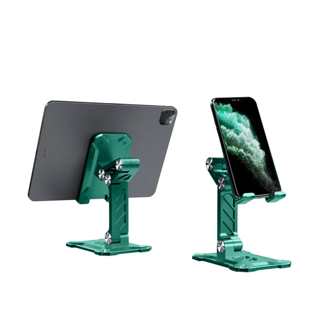

Ergonomic Design Free Rotation Powder Metallurgy Antiskid Metal Telescopic Stand For 4.7-13 Inch For IPad And Tablet