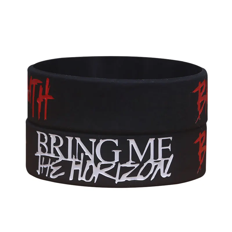 Силиконовые браслеты BMTH Bring Me The Horizon 1 шт. браслет для музыки|Браслеты с шармами| |