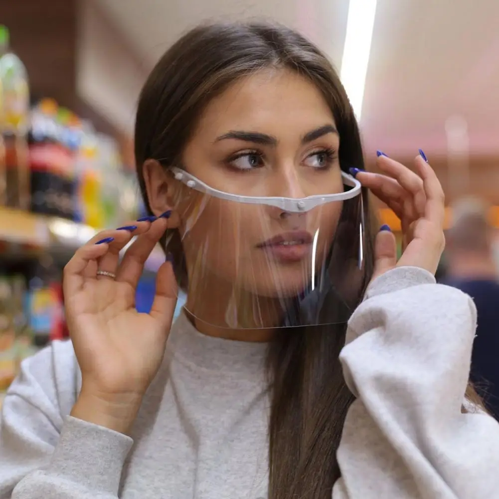 Защита для лица защита рота шеф повара унисекс прозрачный защитный экран защиты