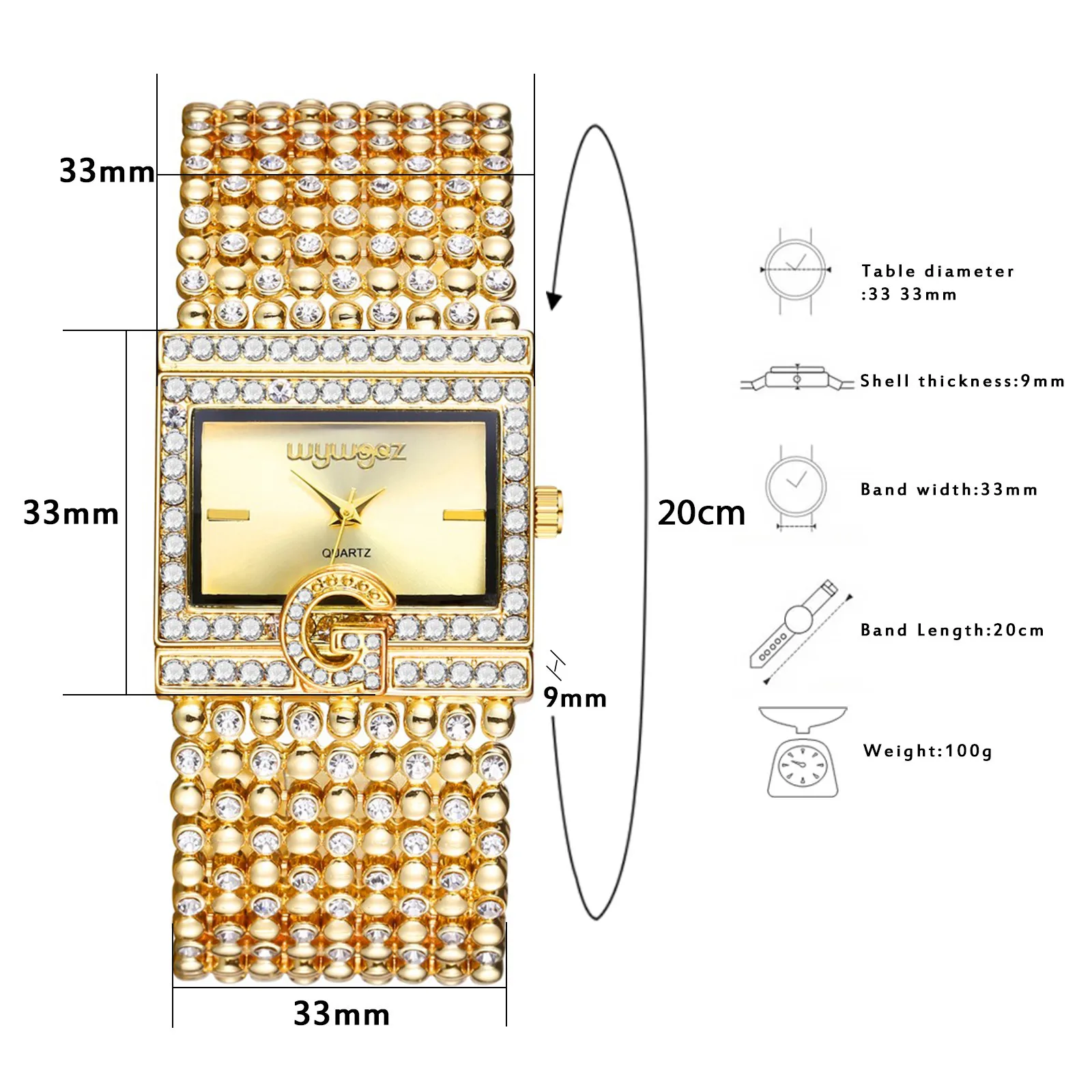 

Fashion Watches For Women Luxury Ladies Quartz Watch Clock Stainless Steel Casual Wrist Crystal Jewelry Wristwatches reloj zegar