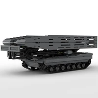moc insert building blocks compatible with le high tech series moc 29526 m1 abrams bridge tank