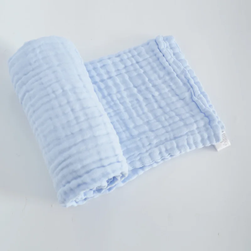 Manta de 6 capas para beb&eacute;, Toalla de ba&ntilde;o de agua suave de algod&oacute;n para ni&ntilde;o, oto&ntilde;o e invierno, 105x105cm-3