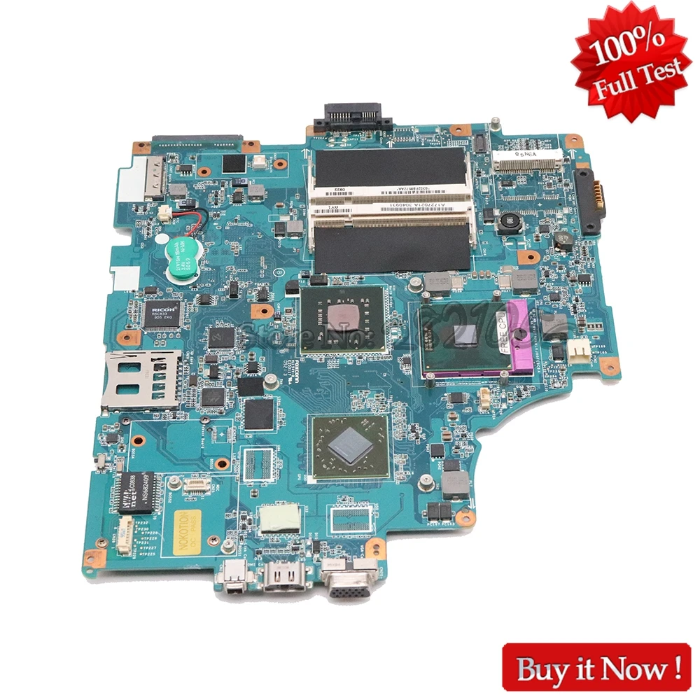NOKOTION для sony VAIO VGNFW VGN-FW A1727021A MBX-189 материнская плата для ноутбука M763 1P-0091J00-8010 основная плата тестирование процессора