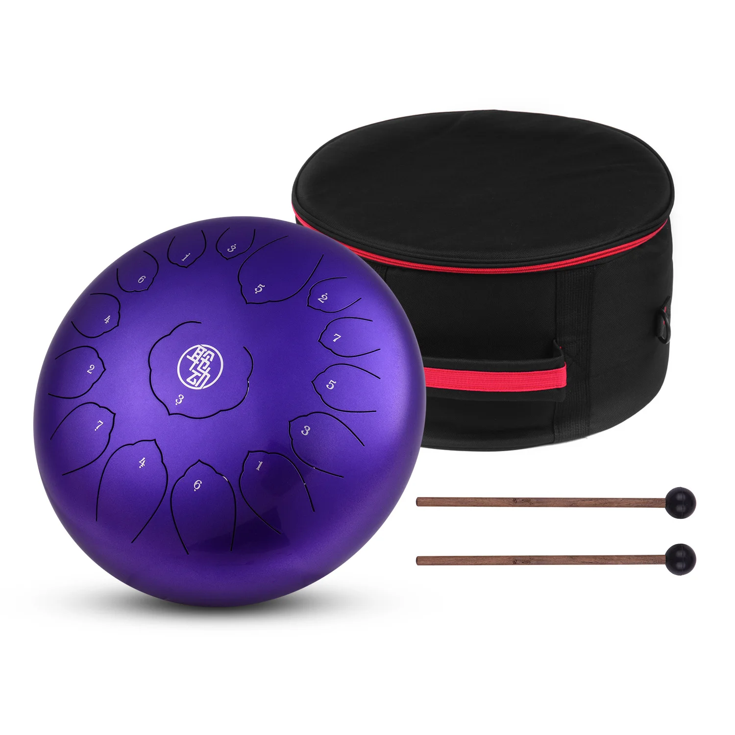 14 дюймов язык барабан мини-15-тон Сталь C Ключ ручной сковорода с барабанные