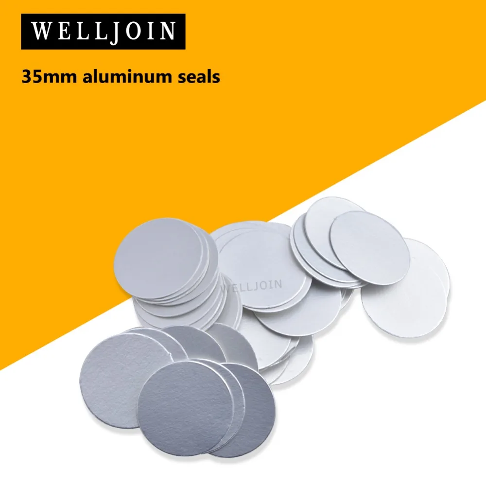 

For induction sealing 35 mm HDPE Seal foil liners 5000PCS quantity sealers foil