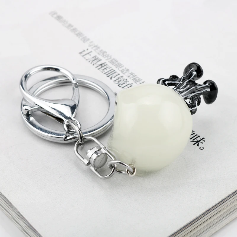 3D подвеска брелок ювелирные изделия Призрак люминесцентный череп скелет Джек