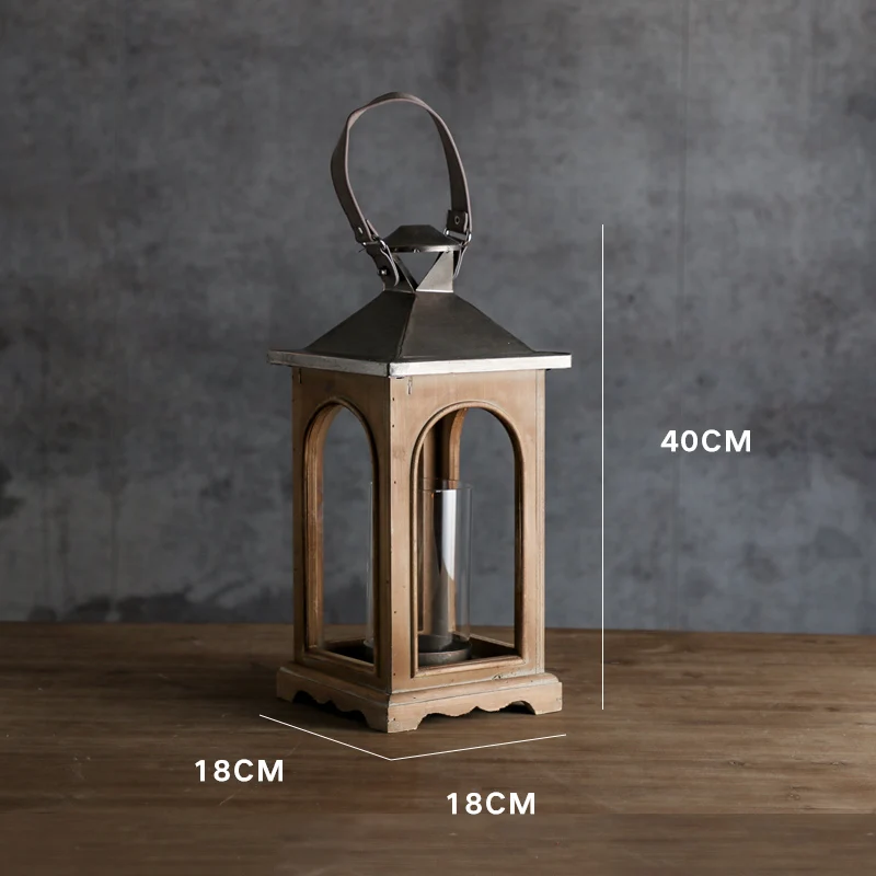 Подсвечники Noedic в стиле ретро современный подсвечник из массива дерева и стекла