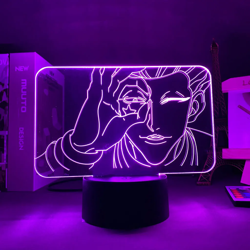 

3D Lamp Anime Light Hunter X Hunter Led Night Light Kawaii Room Decor Led Lighting USB Light Night Lamp