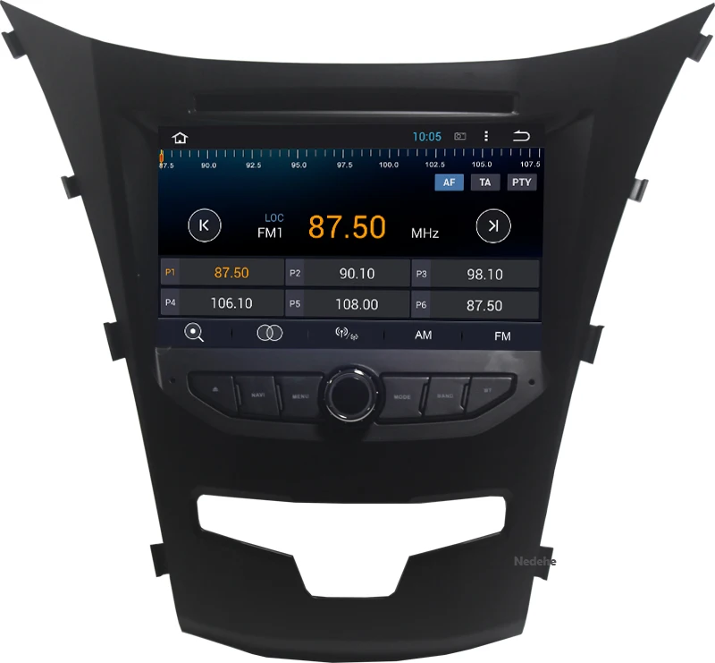 Восьмиядерный 4G+ 32G 2 DIN Автомобильный dvd-плеер для SsangYong Actyon/Korando с gps, Bluetooth, радио Wi-Fi подарок камера заднего вида