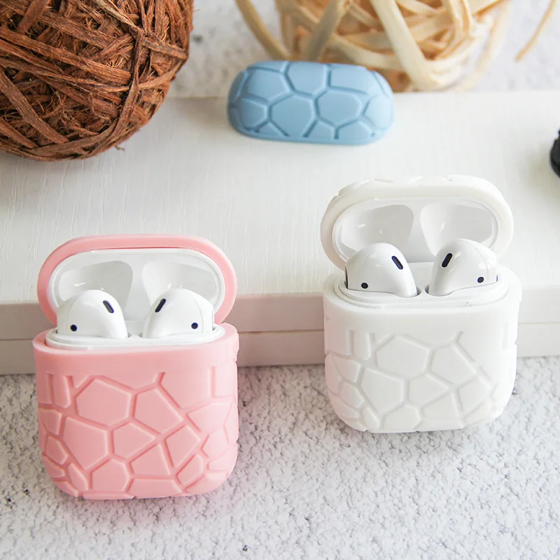 Силиконовый чехол для Airpods 1/2 защитный новинка мягкий утолщенный классический