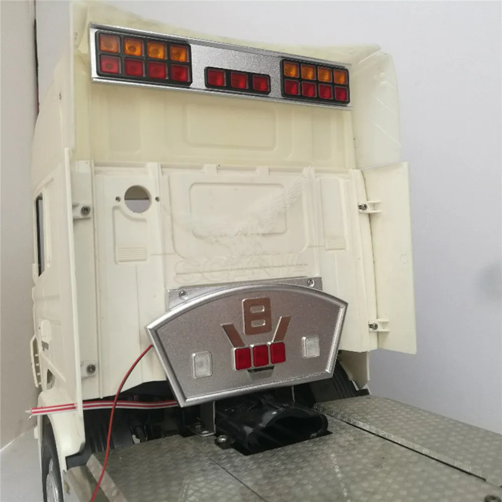 Автомобильный задний светильник с пряжкой светодиодный корпус автомобиля для 1/14