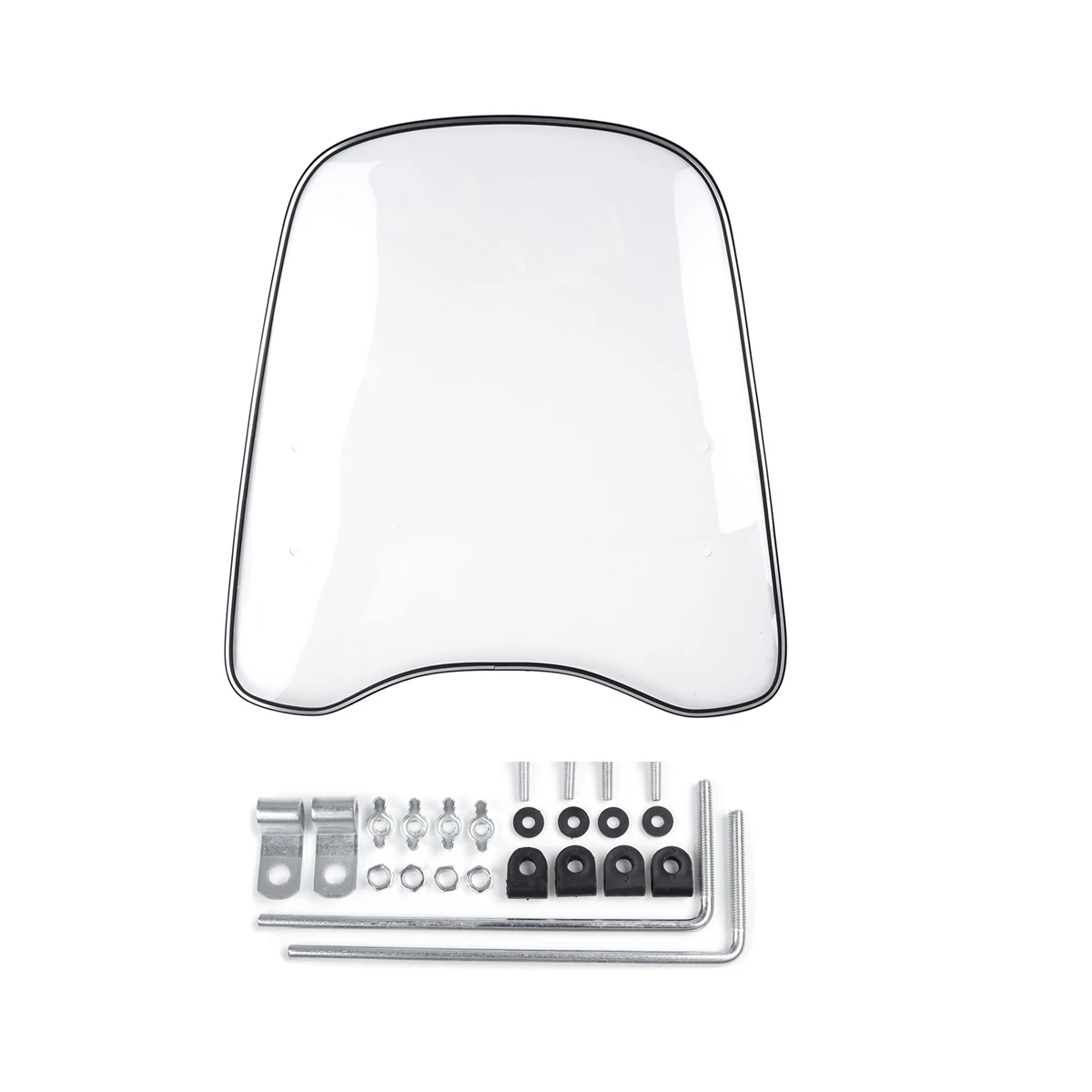 2 5 мм толстый универсальный мотоцикл ветер холодный дефлектор чистый прозрачный