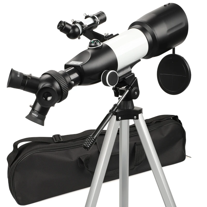 

Telescope Astronomic Professional Binoculars Upgrade 3 Eyepiece Full 360 Rotation 70mm Diameter Deep Space Star Moon