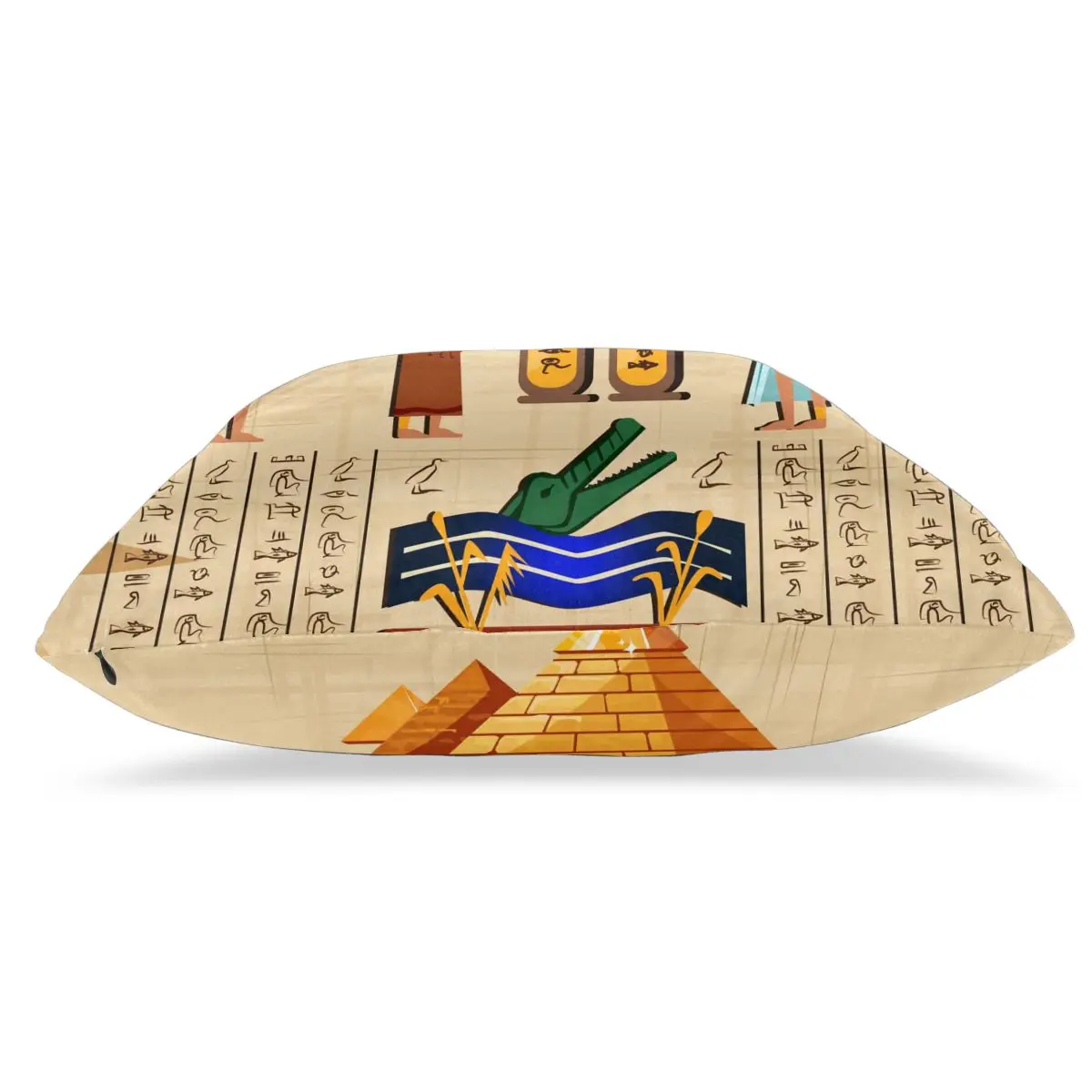 Декоративная подушка чехол древний Египетский папирус декоративная квадратная