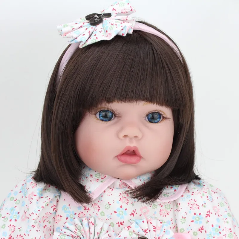 55 см куклы Bebe Reborn реалистичные игрушки принцессы для малышей тканевые