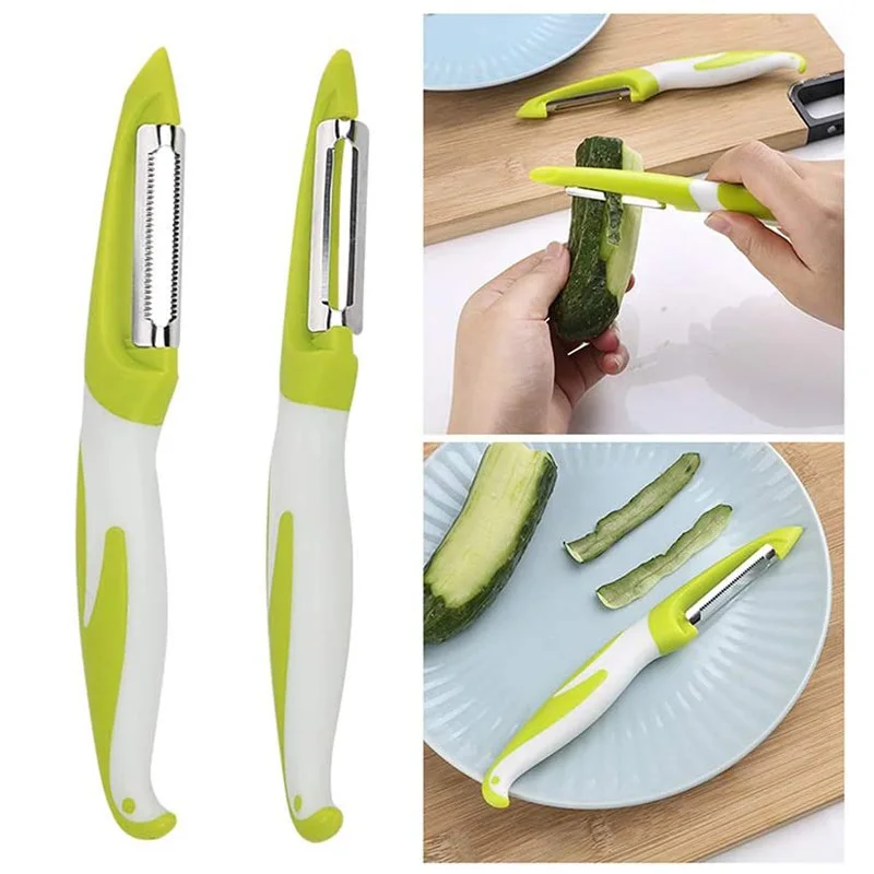 Многофункциональная портативная Овощечистка из нержавеющей стали кухонный