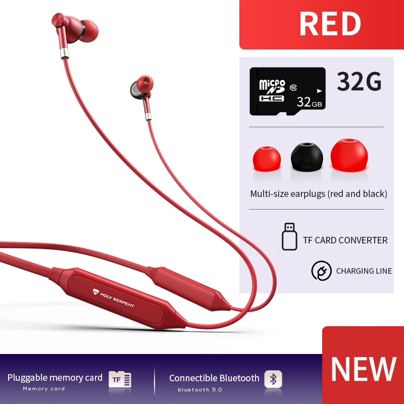 Наушники HOLY SERPENT K0 Bluetooth 5 0 спортивные наушники универсальная Беспроводная