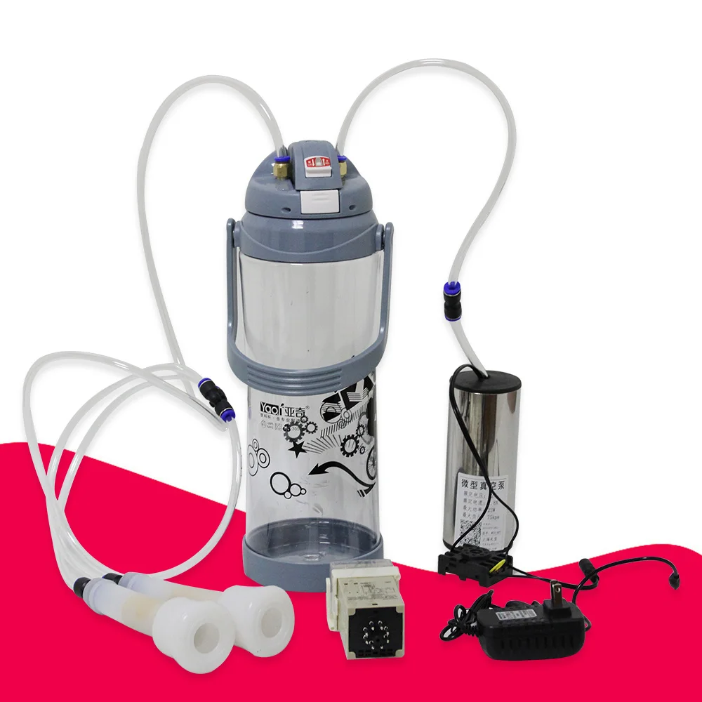 Electric Pulsation Milking Machine Impulse Milker Pump Household Cows Cattle or Sheep Breast 3L/0.8 Gal | Инструменты