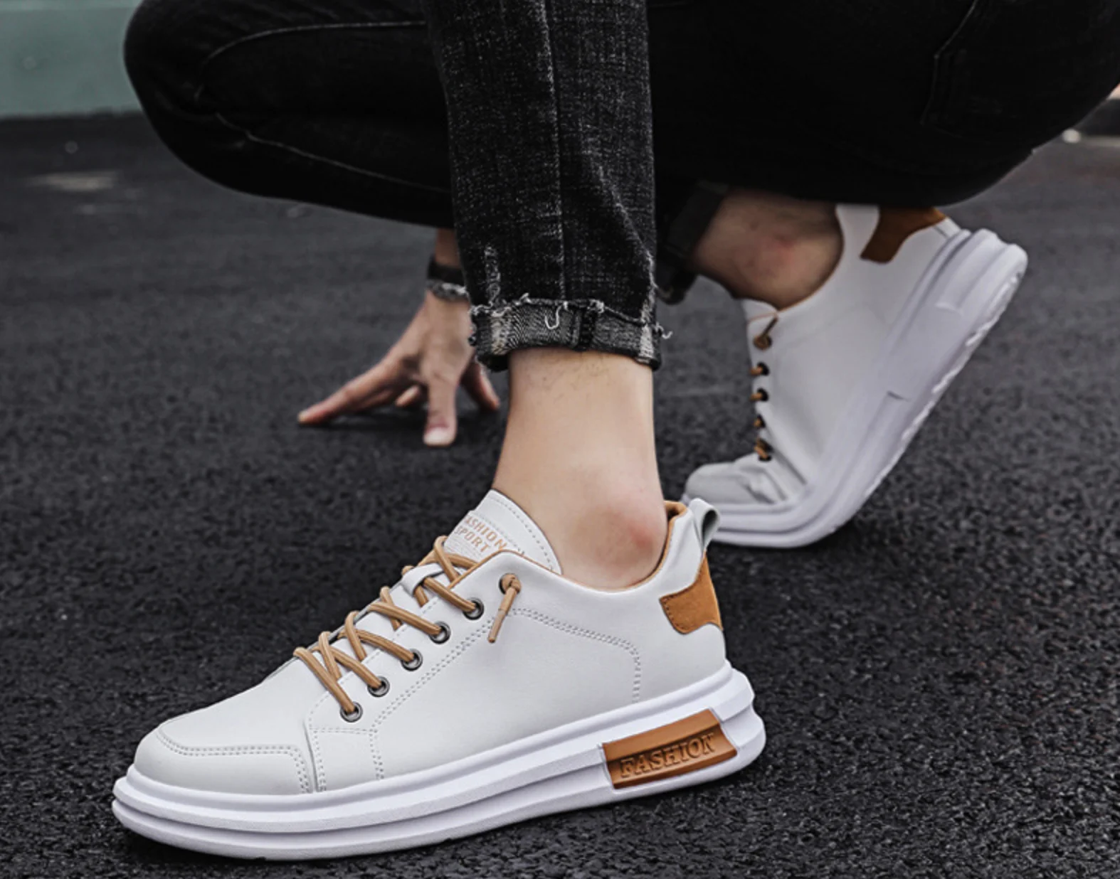 ShowMyHot Мужская обувь тренировочная повседневная дышащие кроссовки Спортивная