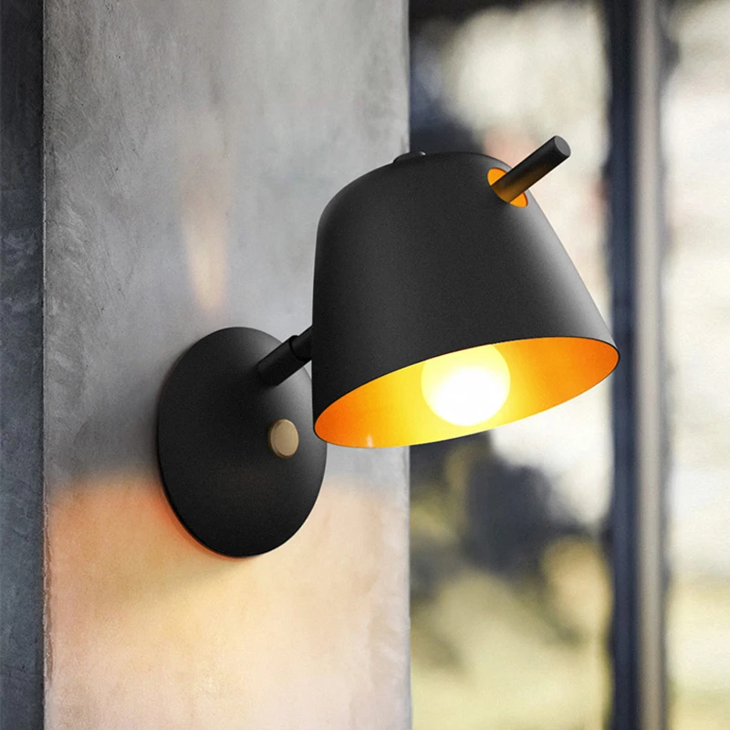 Новый настенный светильник s прикроватный современный для спальни скандинавский