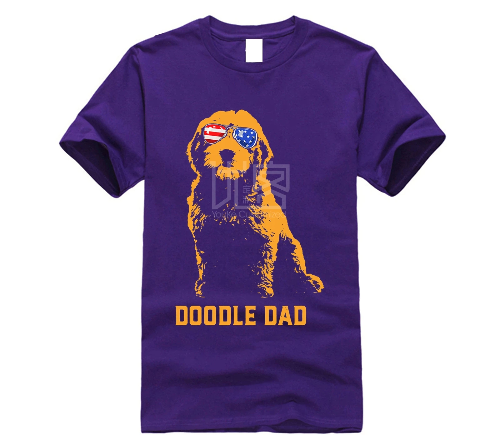 Брендовая мужская рубашка Мужская винтажная футболка с надписью s Doodle Dad | одежда