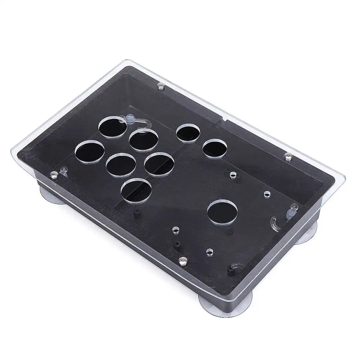 Акриловая панель чехол сменная ручка для самоделки прозрачный черный аркадный джойстик ручка аркадная игра набор прочная конструкция легко установить