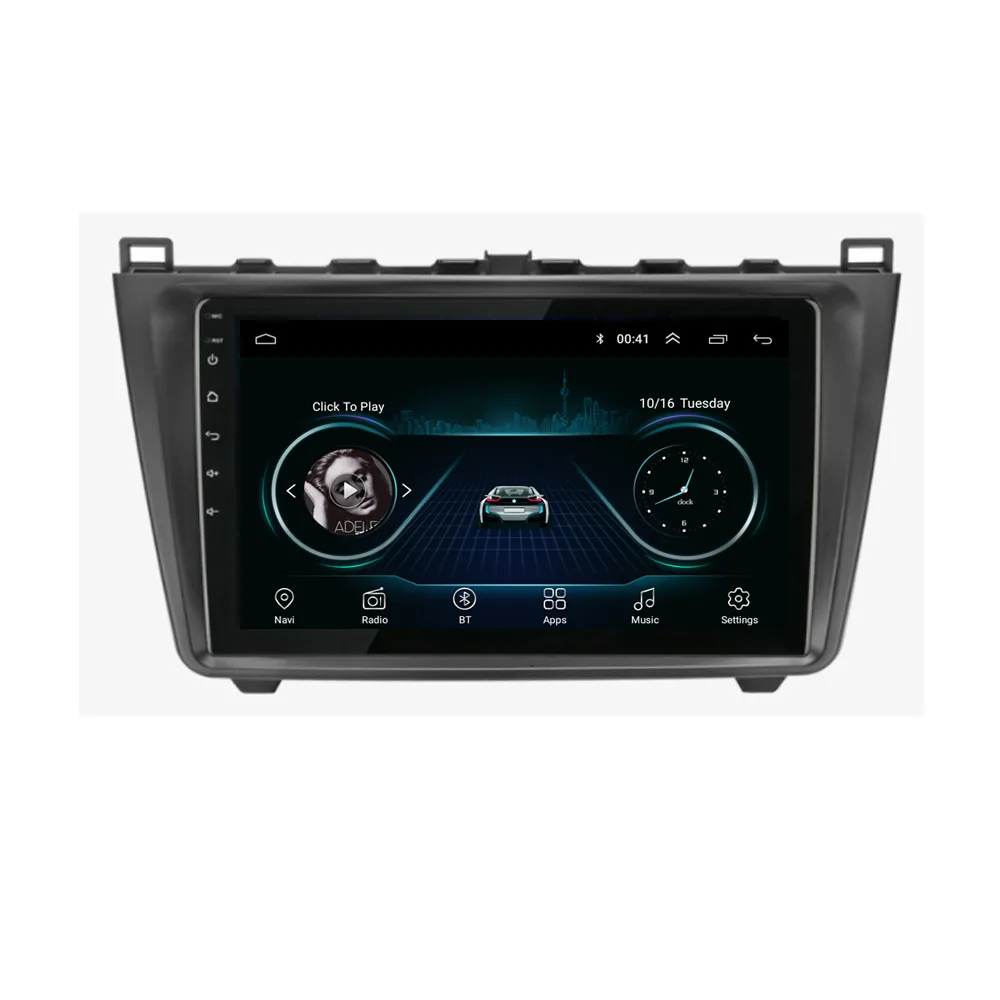Мультимедийный проигрыватель для Mazda 6 Rui wing 2008 2009 2010 2011 2012 2013 2014 Android 10 1 GPS