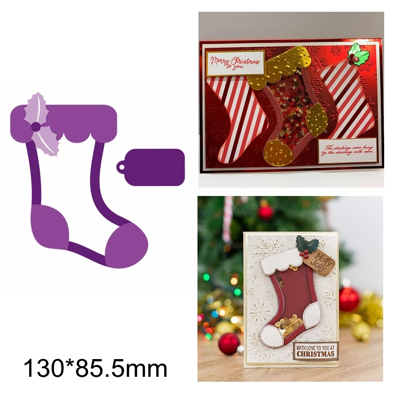 Рождественская фоторамка с полыми листьями металлическая обрезка сделай сам