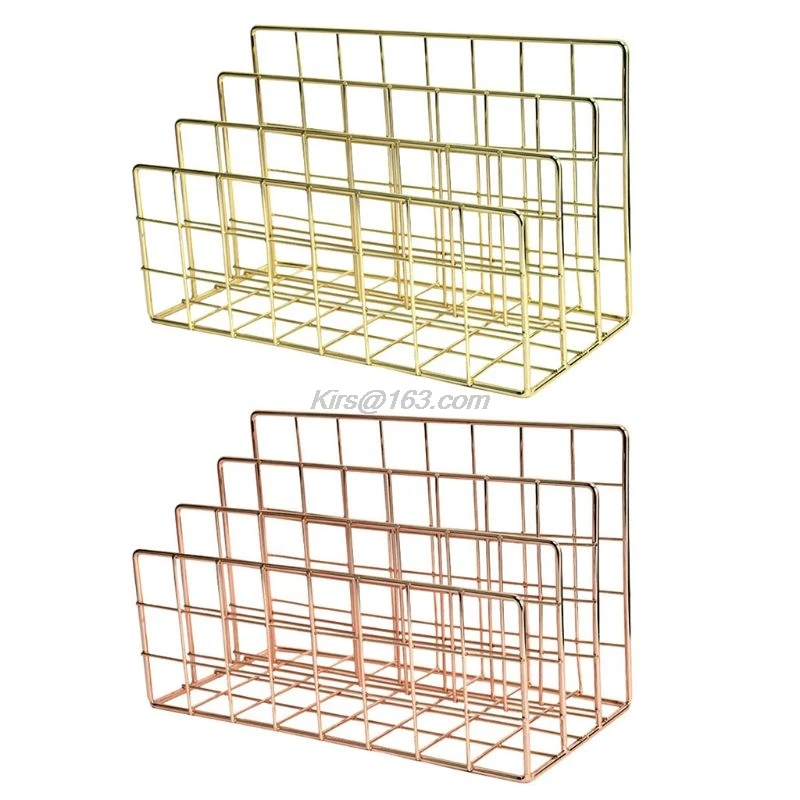 Сетка 3 отсека книжная полка журнал файл Органайзер держатель Вешалка из