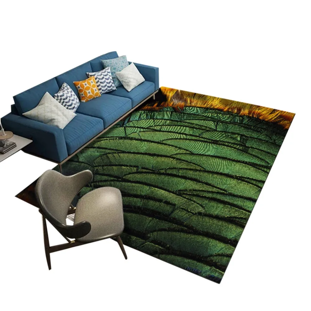 Ковер с животной текстурой меховой ковер для гостиной спальни Настенный Коврик