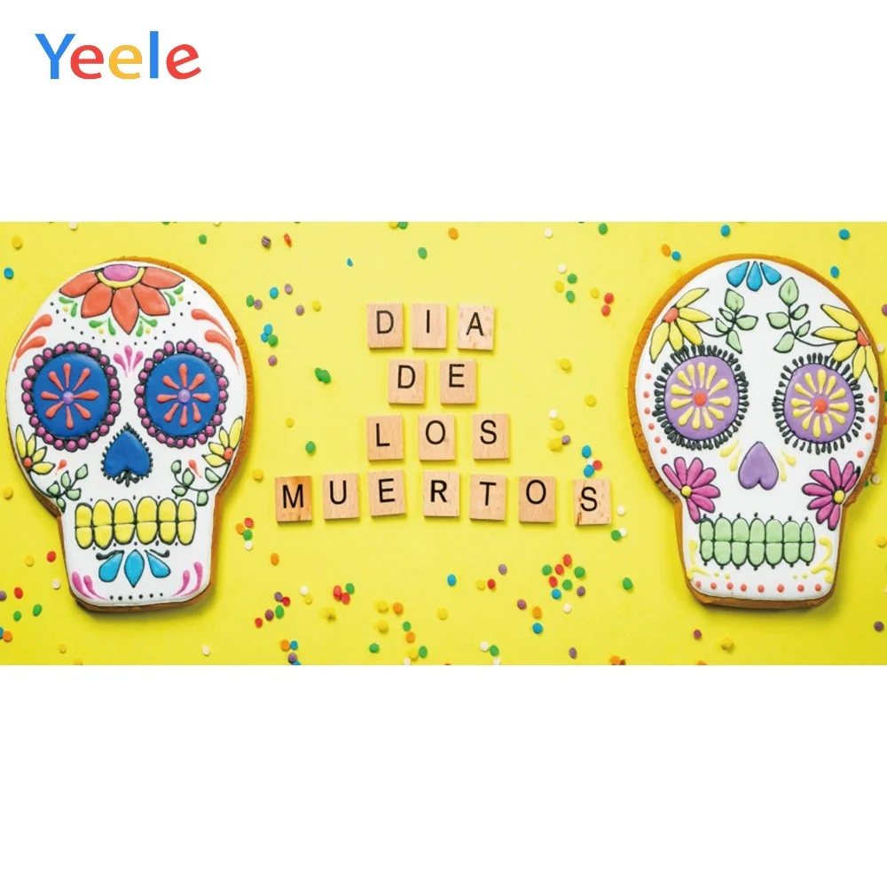 Фон для фотосъемки с изображением Дня мертвых в Мексике | Электроника
