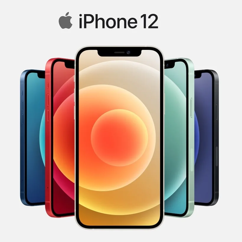 Подлинный оригинальный Apple iPhone 12/12 мини 5G 5 4/6 1 &quotСупер Retina XDR дисплей A14