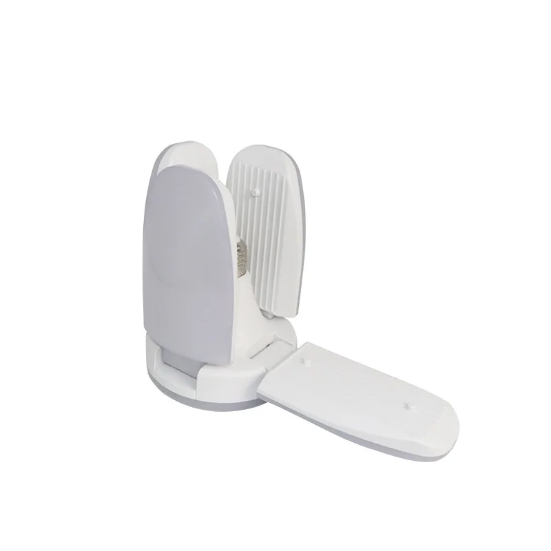 Светодиодная Складная Веерная лампа трехлистовая деформация четыре летающих