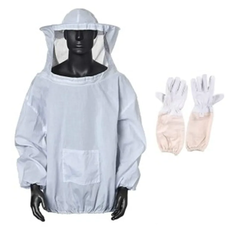 

1 Set Protective Beekeeping Gloves Safe Beekeeping Suit Bite Protection Unisex Defend Bee Keeping Gloves Safety Clothing