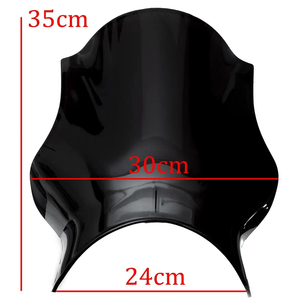 Горячая новинка ABS универсальный мотоцикл лобовое стекло для Honda/Yamaha/Kawasaki/Suzuki