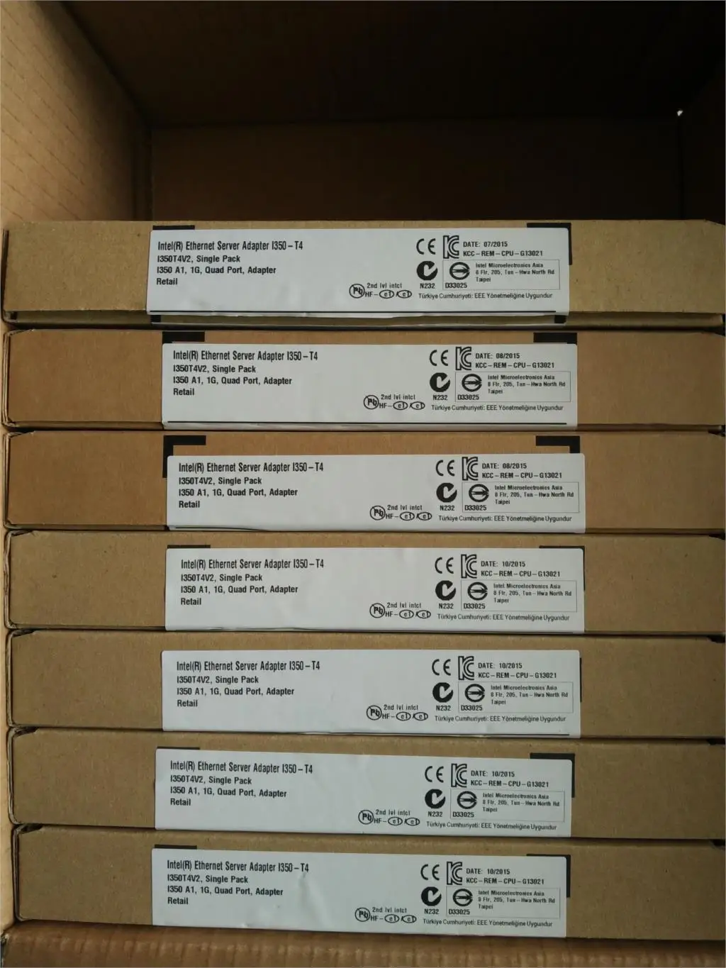 Рисунок 2 - I350-T4V2 четырехгигабитная сетевая