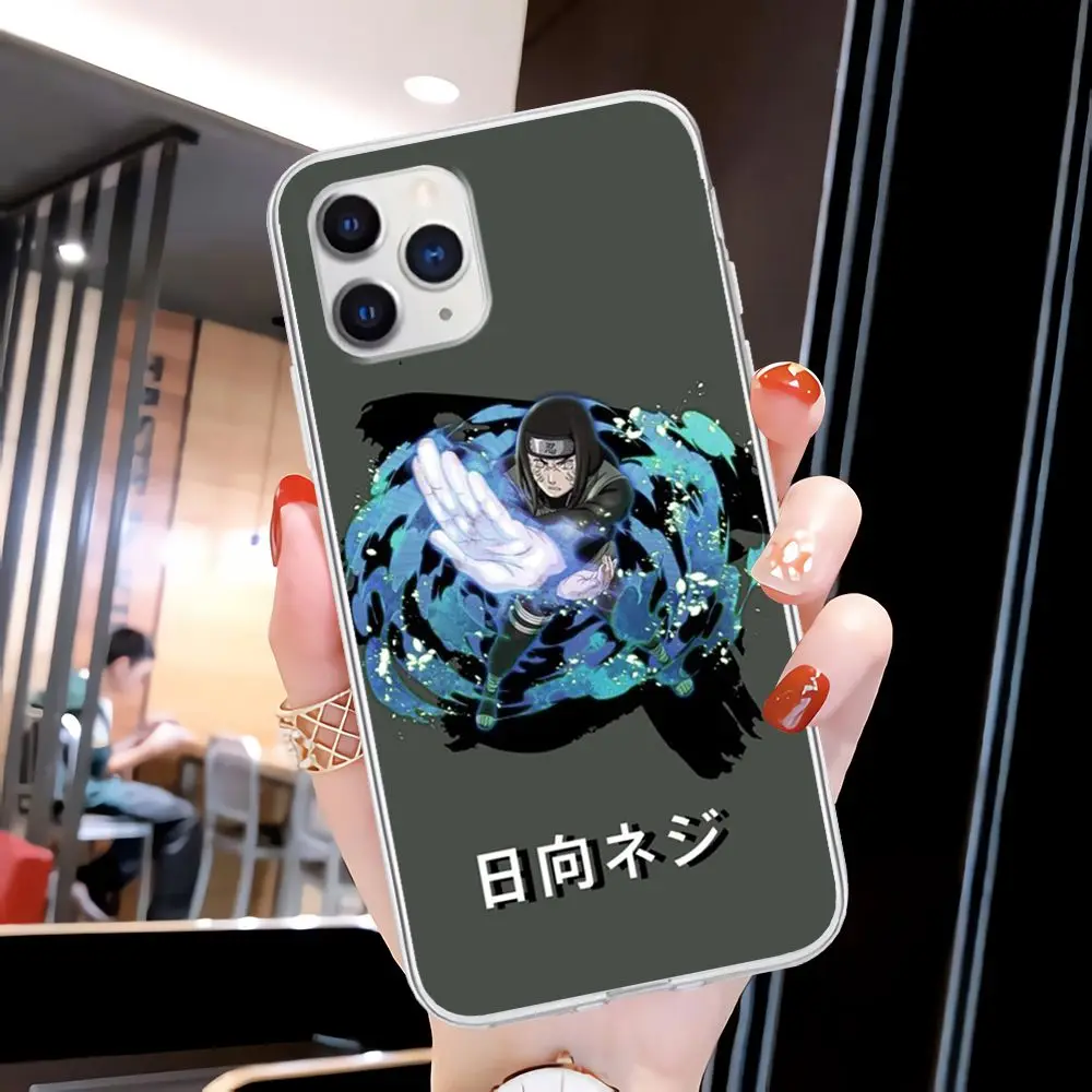 

Cheap Neji Hyuga Naruto Transparent Phone Case Clear Cover For Xiaomi Redmi K30s Ultra Note 8 9 Pro Max 9s 10T Pro 11 10 Lite